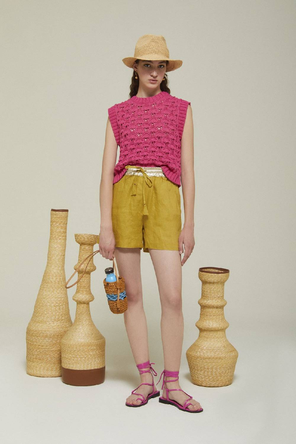 ottod'Ame Linen shorts