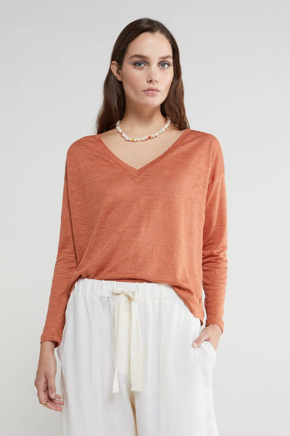 Ottod'Ame Linen Sweater