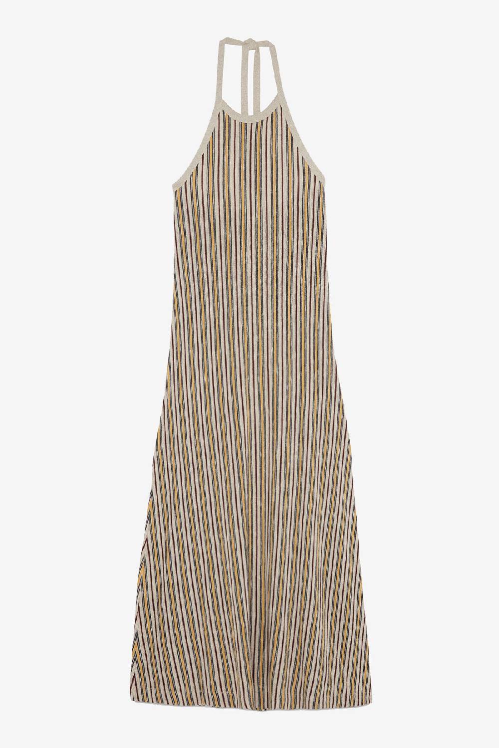 Ottod'Ame Long Dress With Halter Neckline