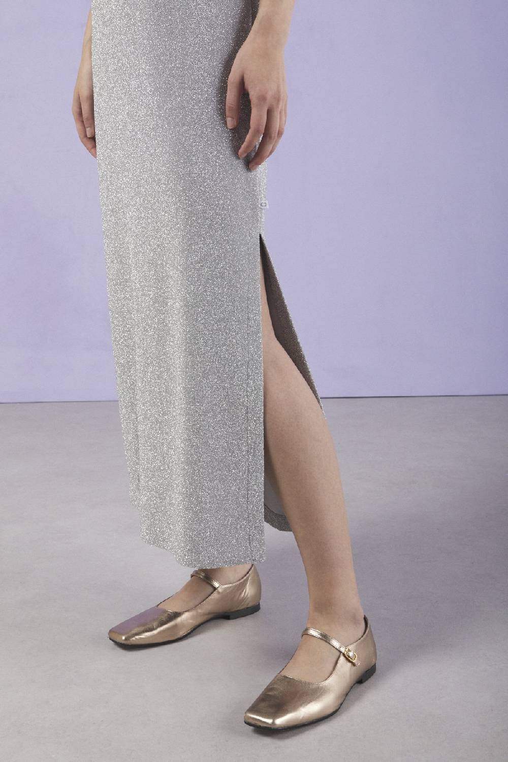 Ottod'Ame Long Dress With Lurex