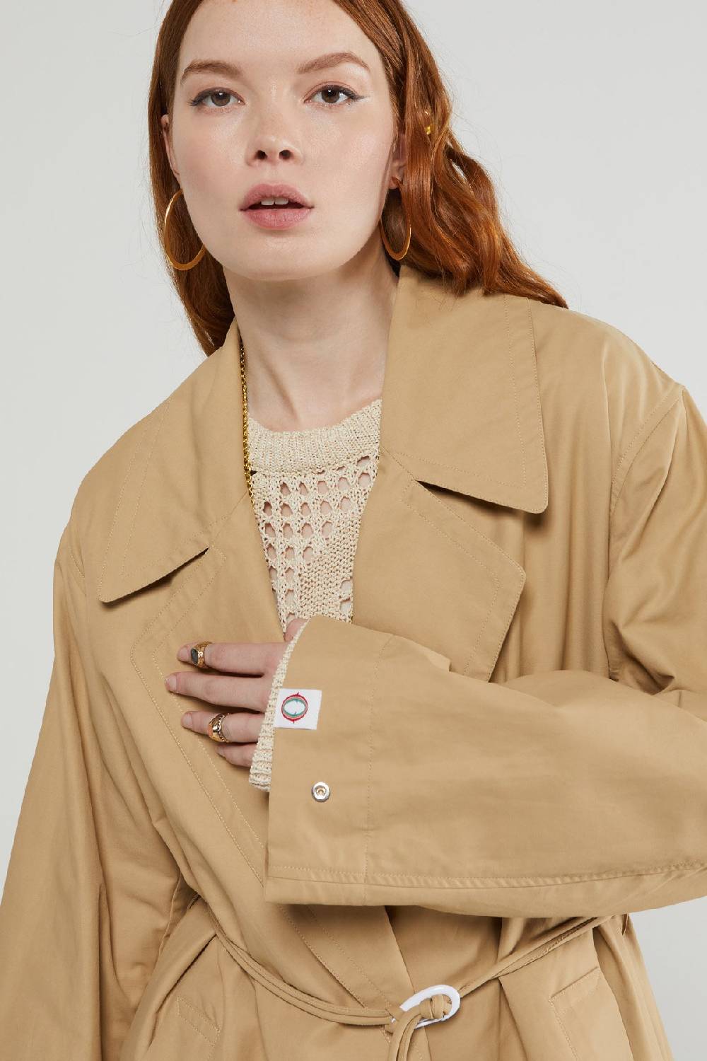 Ottod'Ame Long Raincoat