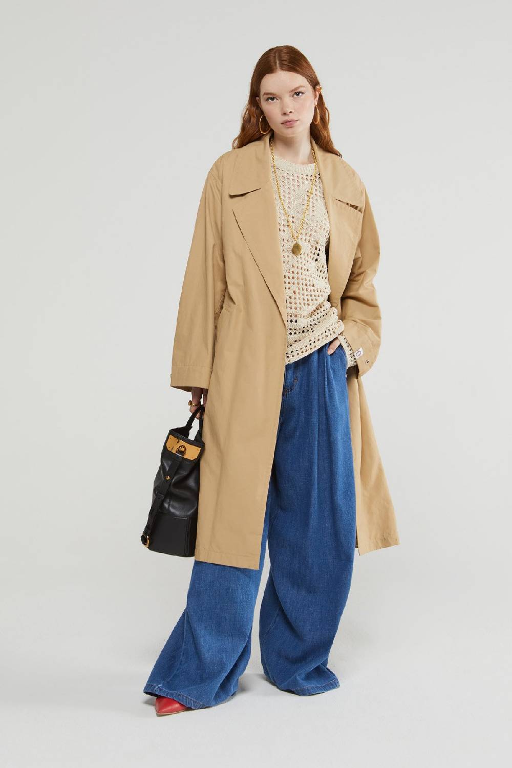 ottod'Ame Long raincoat