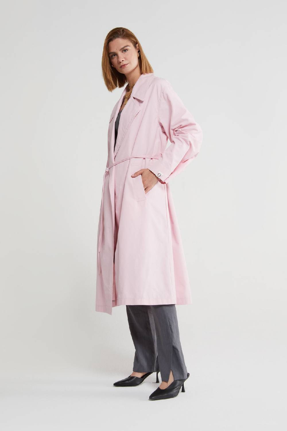 ottod'Ame Long raincoat