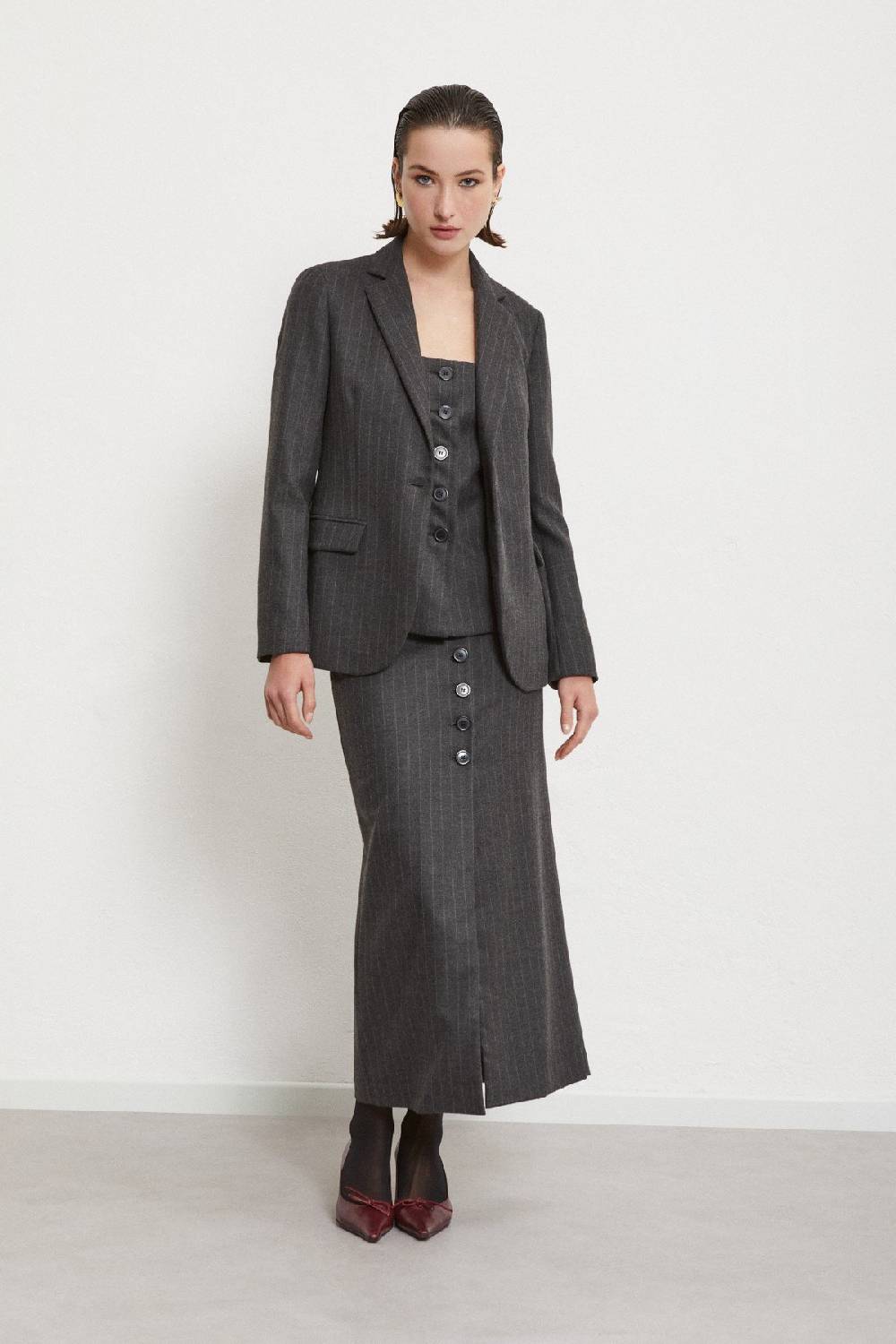 Ottod'Ame Long Skirt With Slit