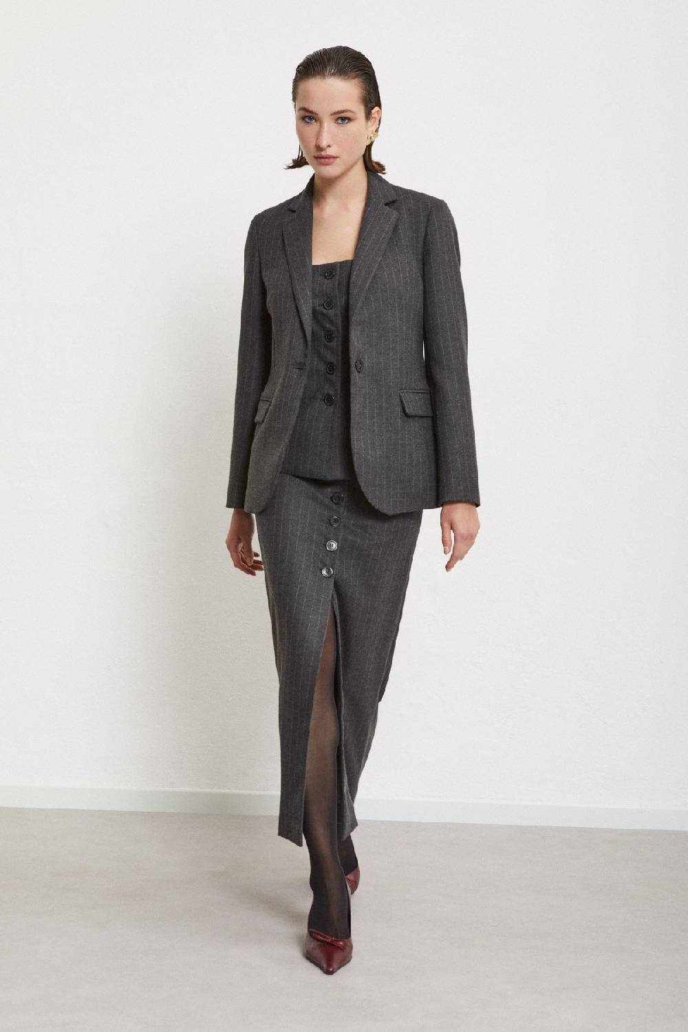 Ottod'Ame Long Skirt With Slit