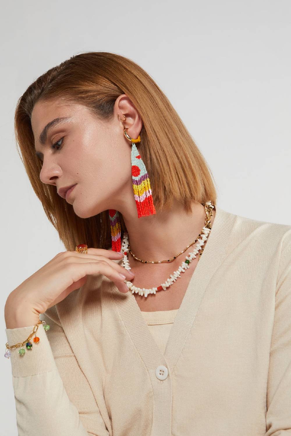 Ottod'Ame Long-sleeved Cardigan