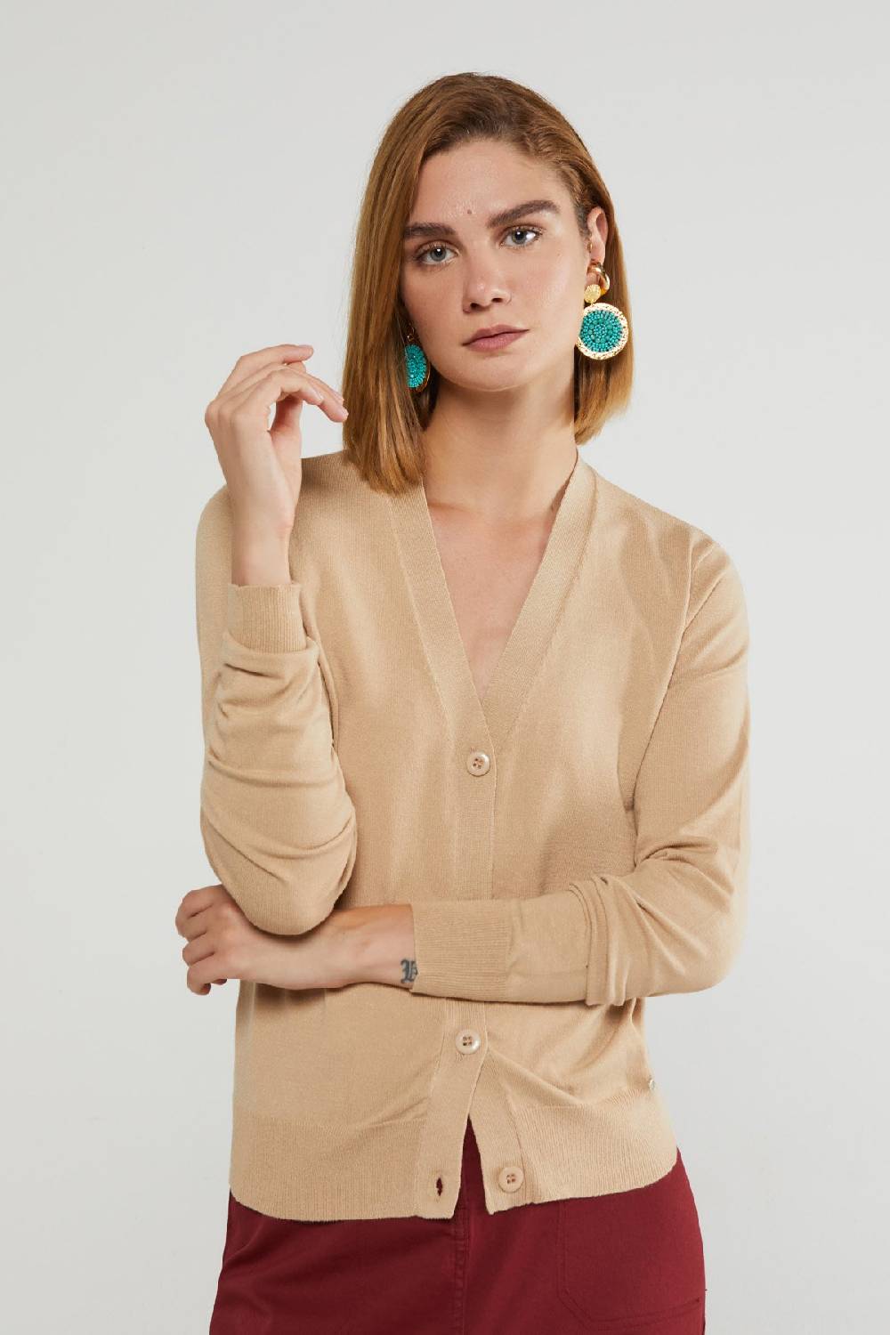 Ottod'Ame Long-sleeved Cardigan