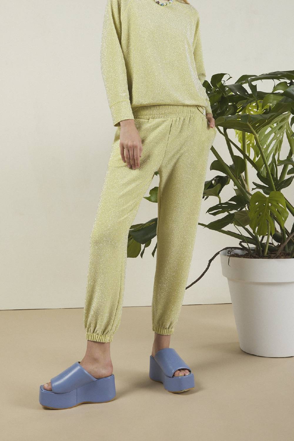 Ottod'Ame Lurex Trousers