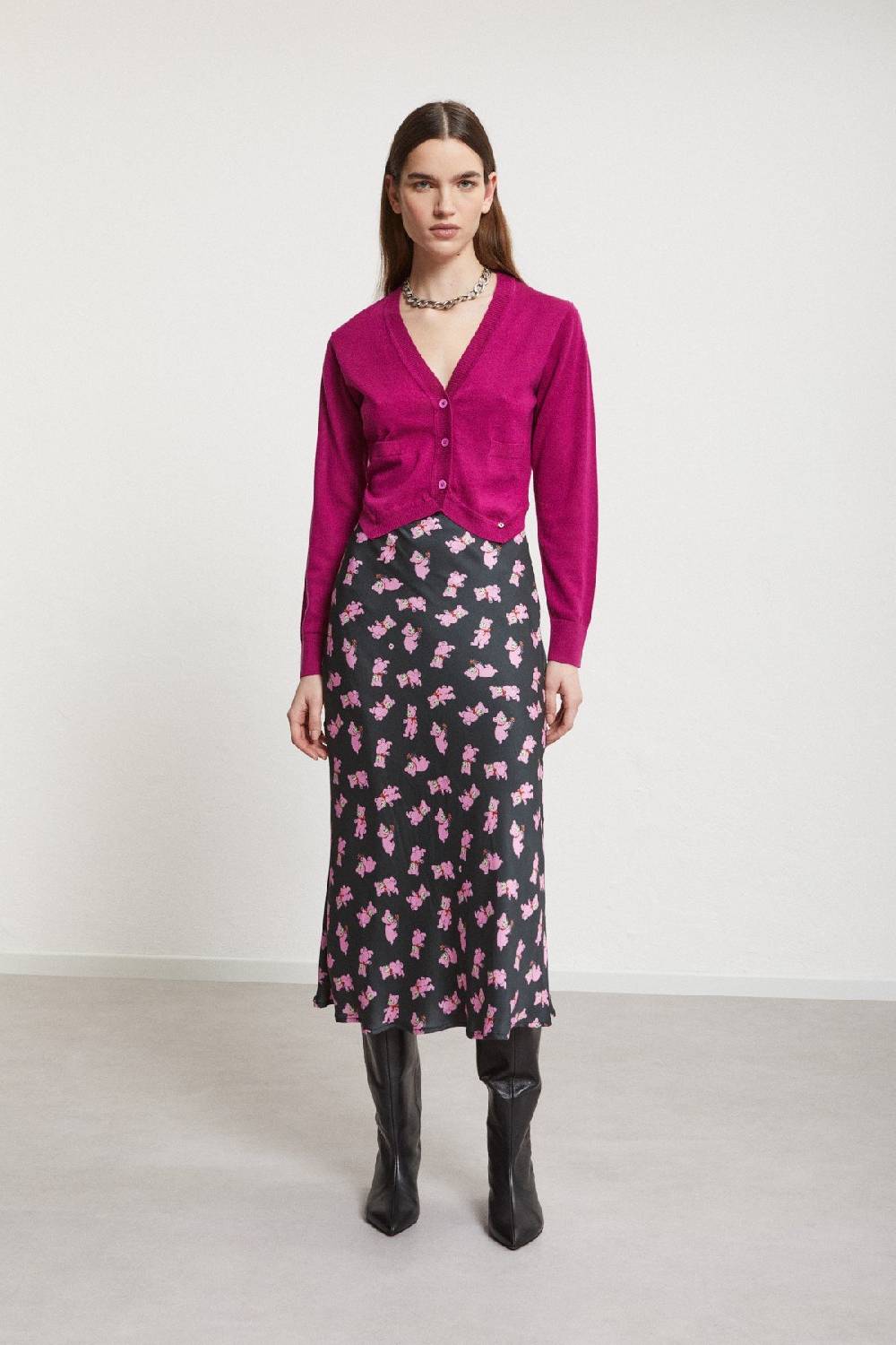 ottod'Ame Merino wool cropped cardigan