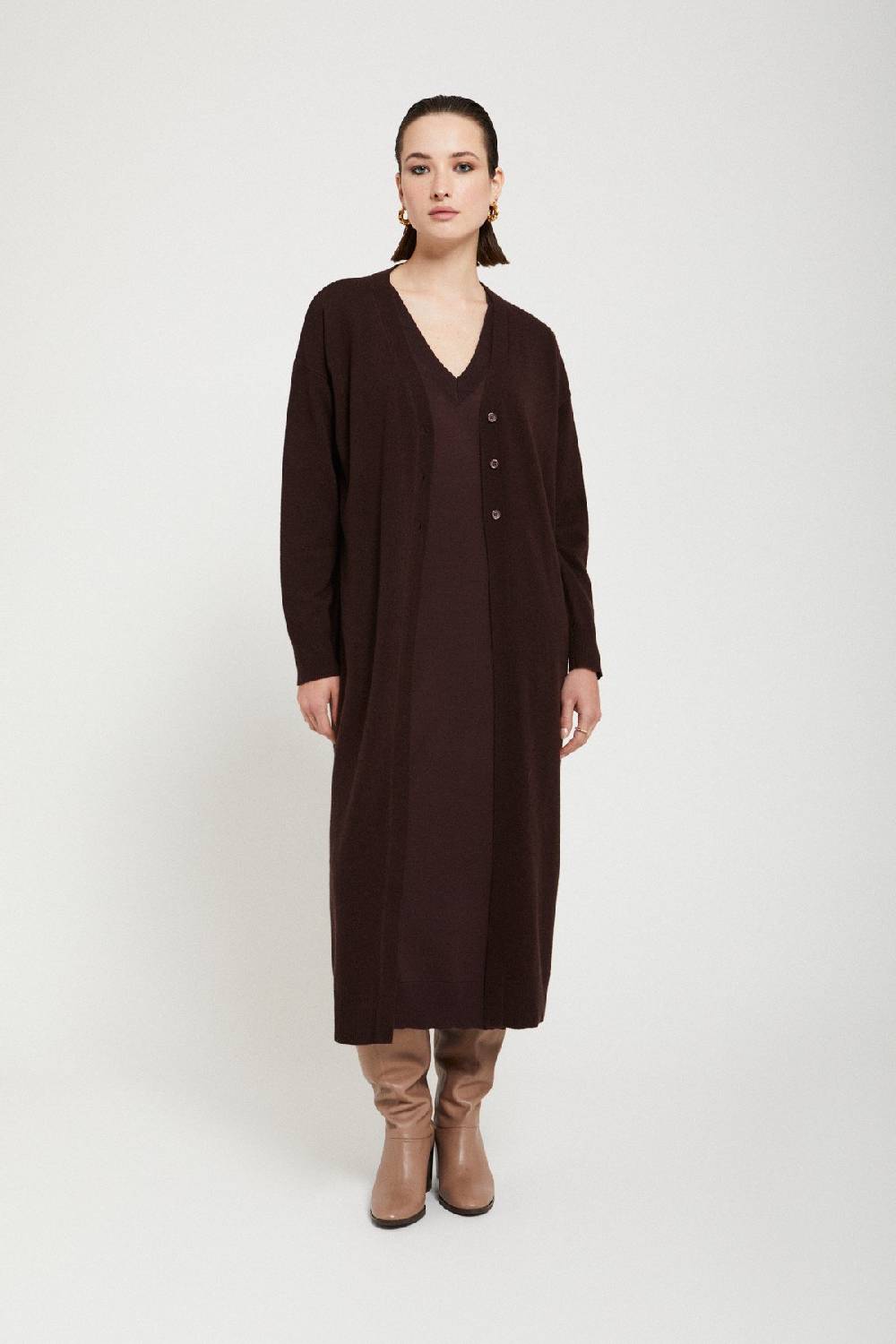 ottod'Ame Merino wool midi dress