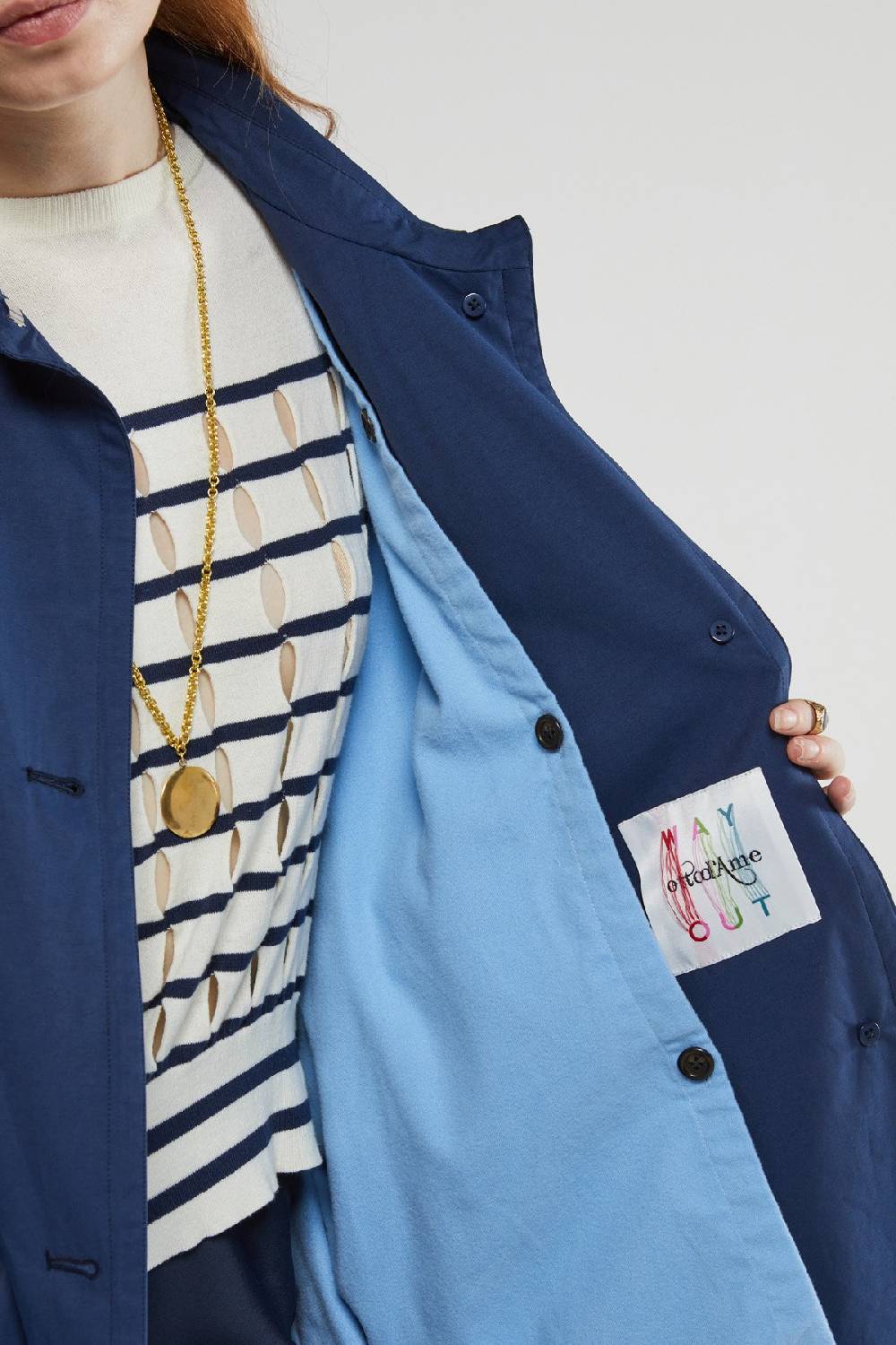 Ottod'Ame Midi Raincoat