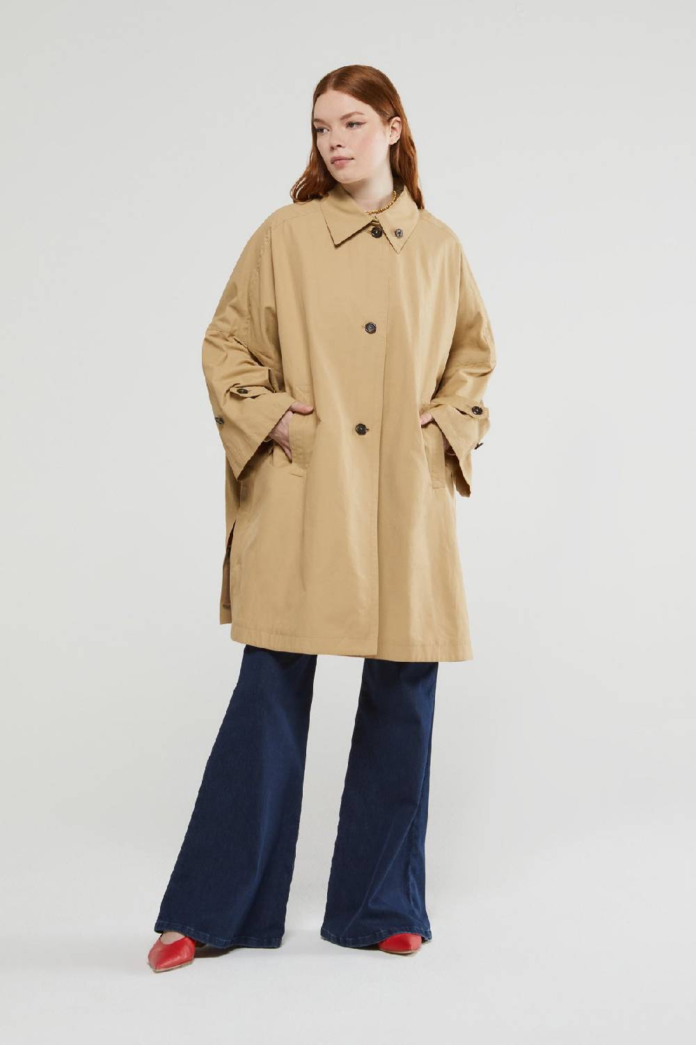 ottod'Ame Midi raincoat
