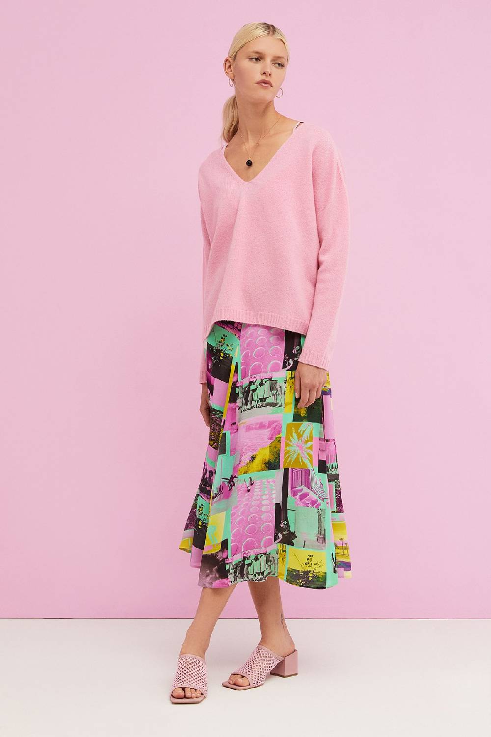 Ottod'Ame Midi Skirt