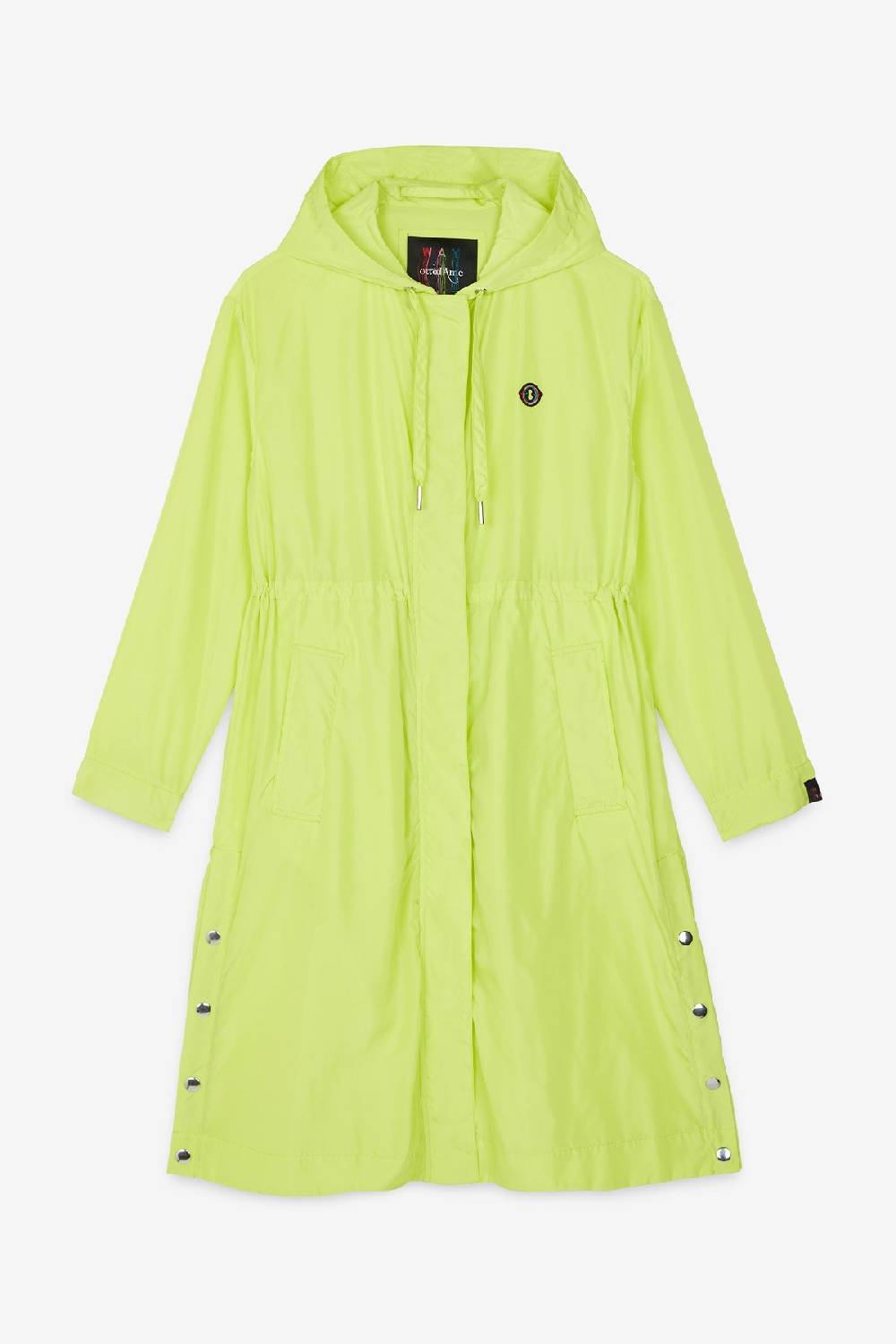 Ottod'Ame Midi Trench Coat With Hood