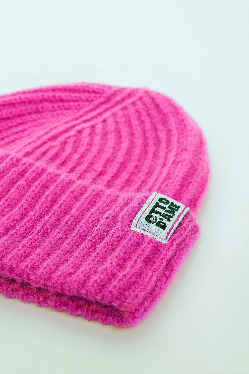 Ottod'Ame Mohair Blend Beanie Hat