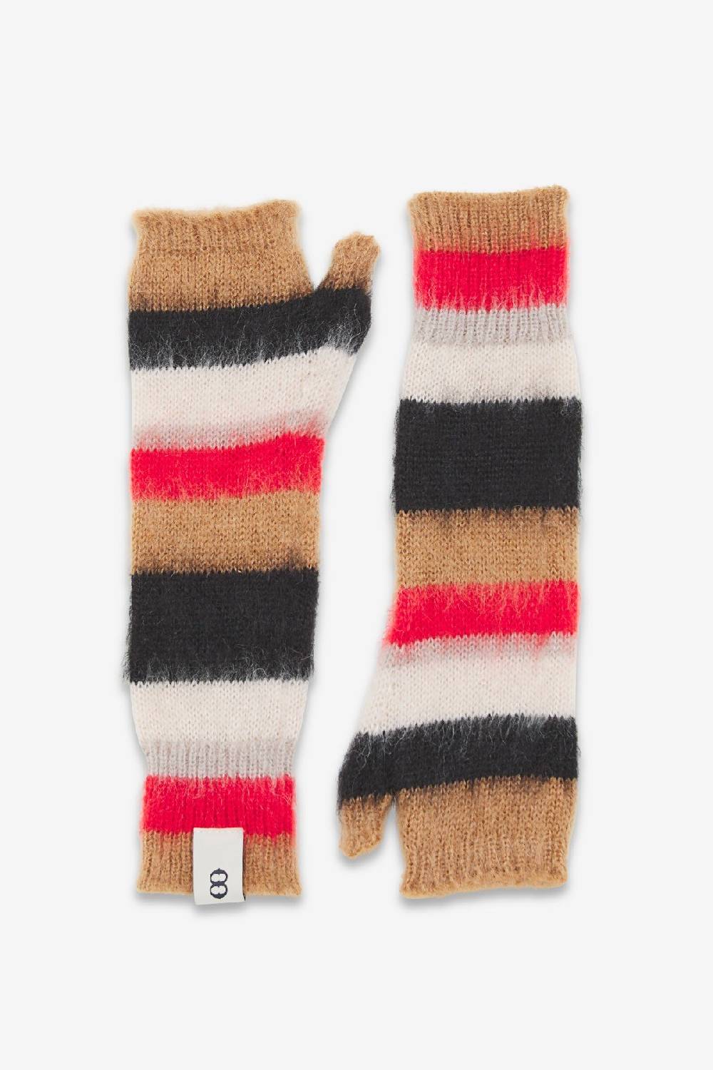 ottod'Ame Mohair blend fingerless gloves