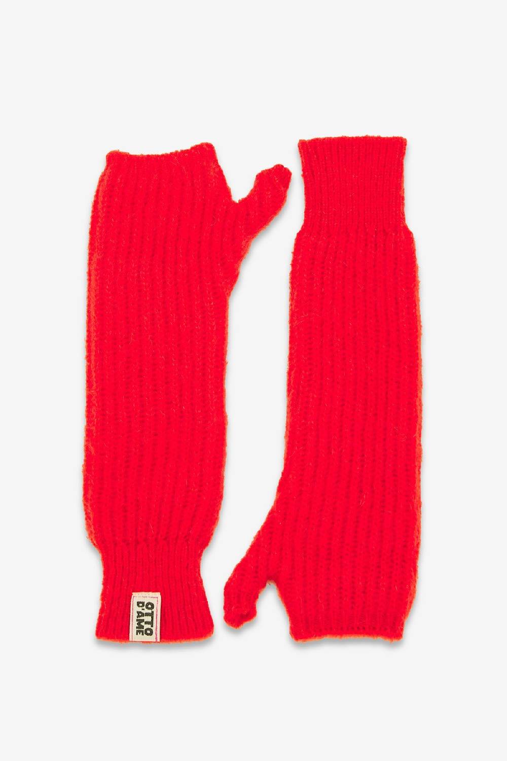 ottod'Ame Mohair blend fingerless gloves