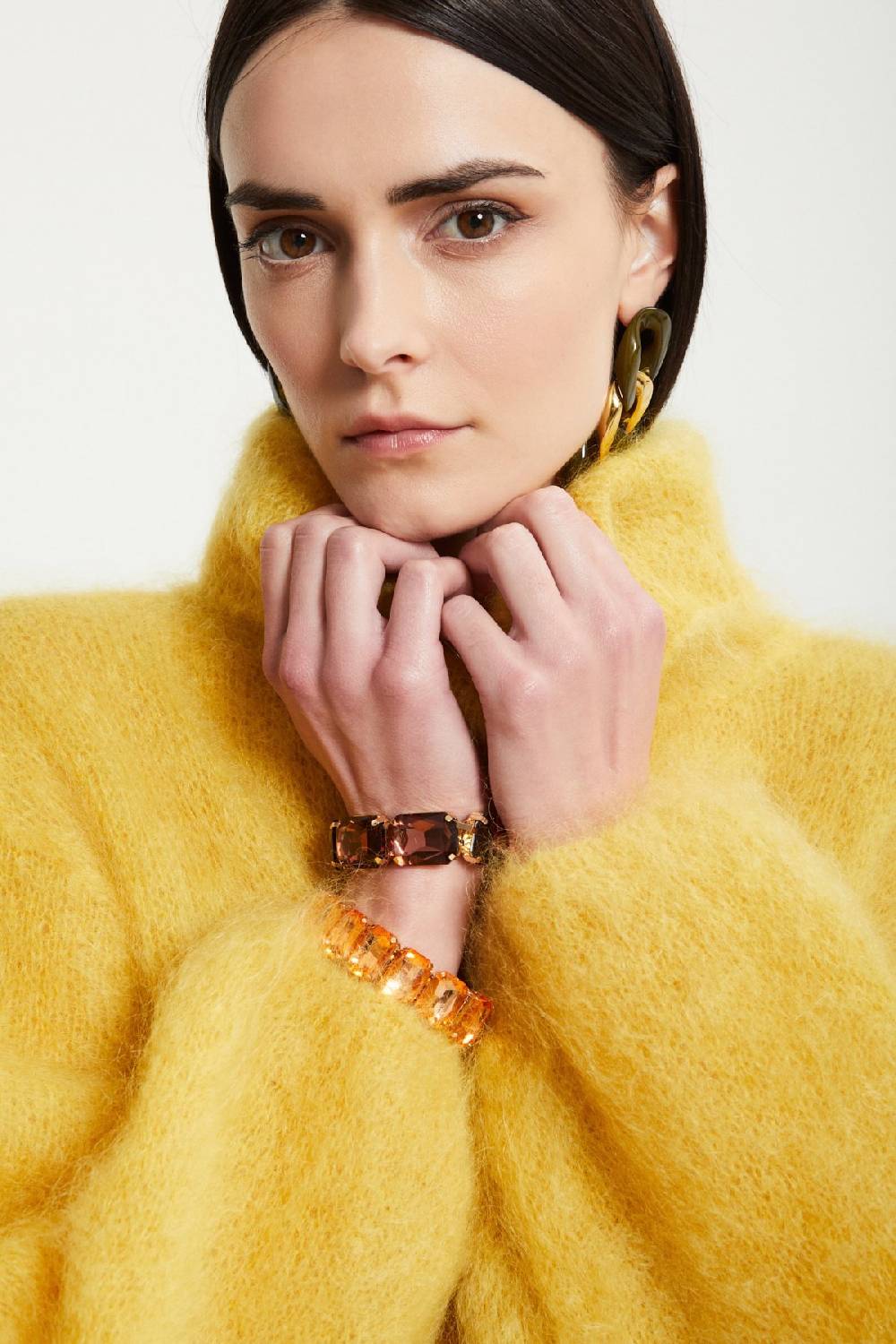 Ottod'Ame Mohair Blend Fluffy Jumper