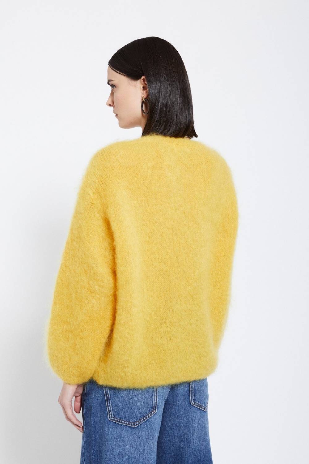 Ottod'Ame Mohair Blend Fluffy Jumper
