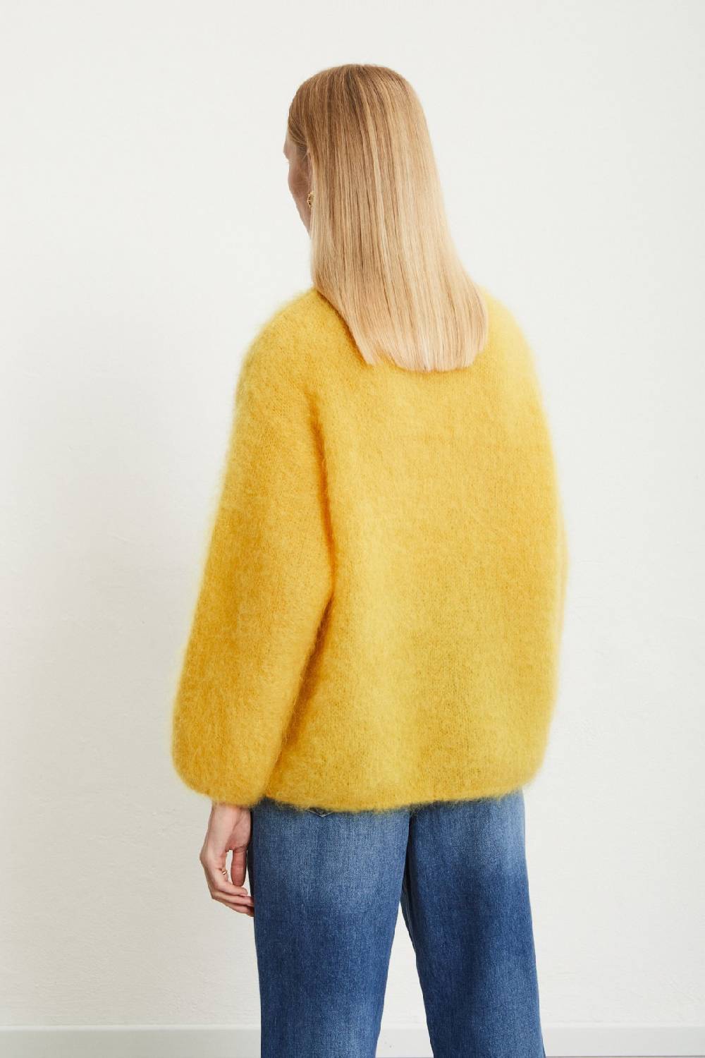 Ottod'Ame Mohair Blend Fluffy Jumper