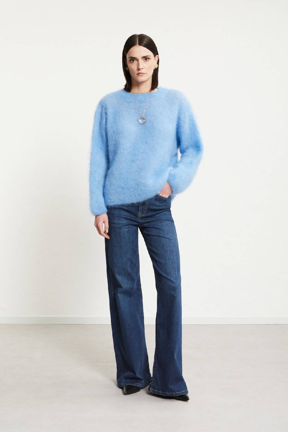 ottod'Ame Mohair blend fluffy jumper