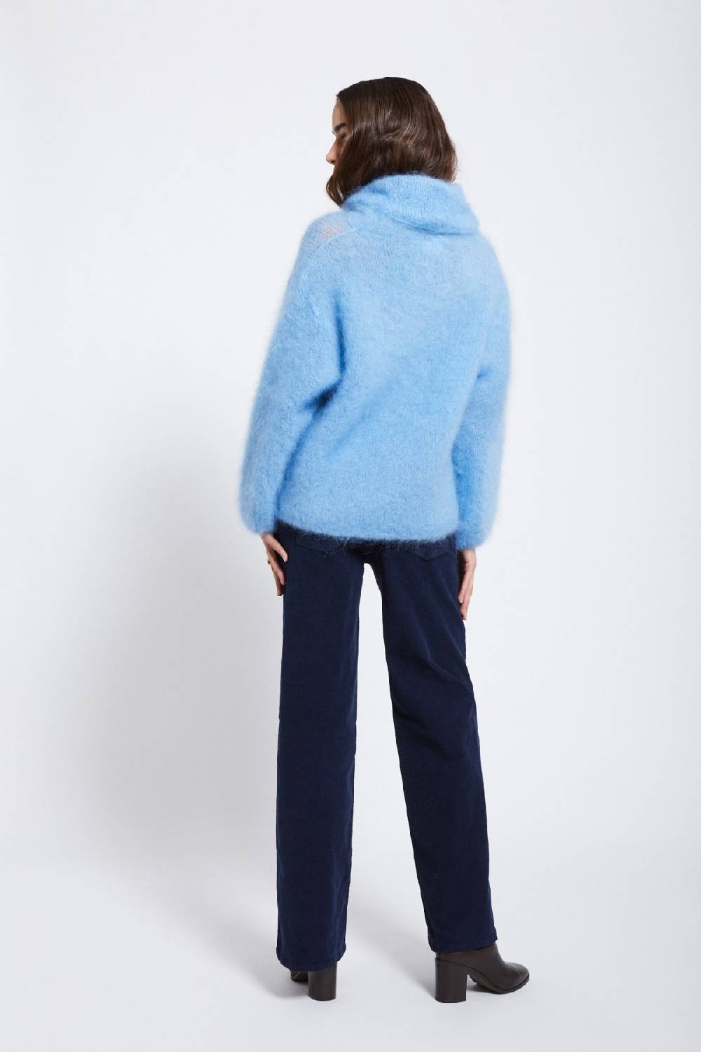 Ottod'Ame Mohair Blend Fluffy Jumper