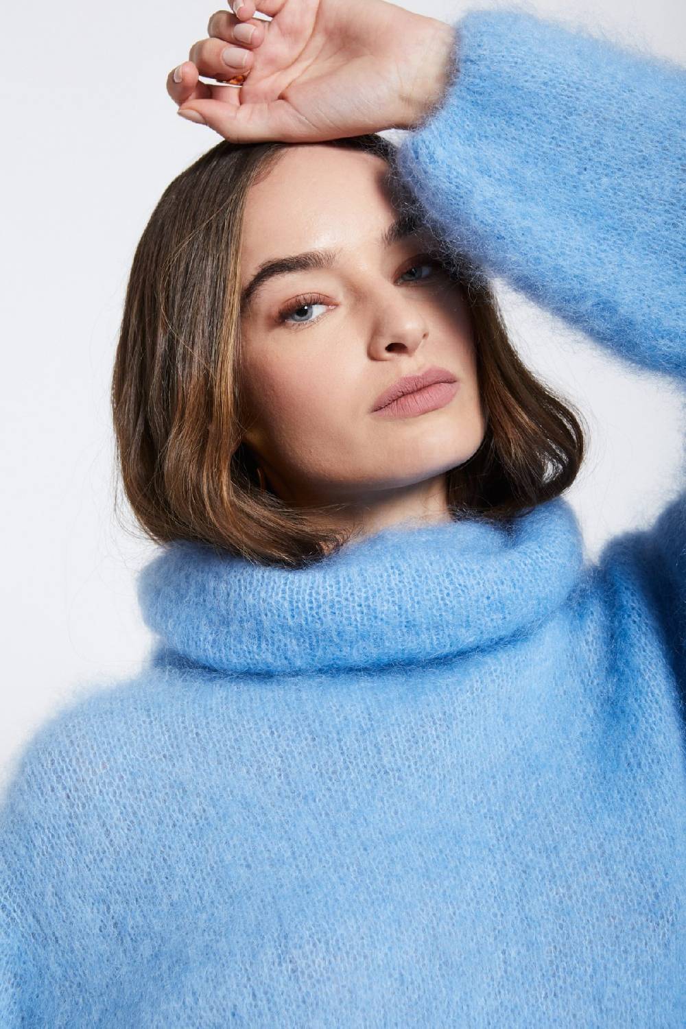 Ottod'Ame Mohair Blend Fluffy Jumper