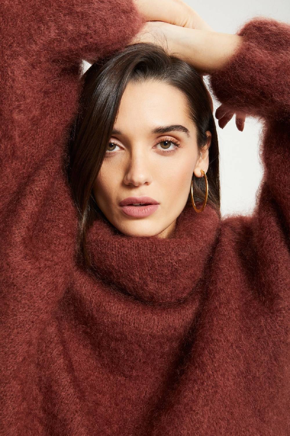 Ottod'Ame Mohair Blend Fluffy Jumper