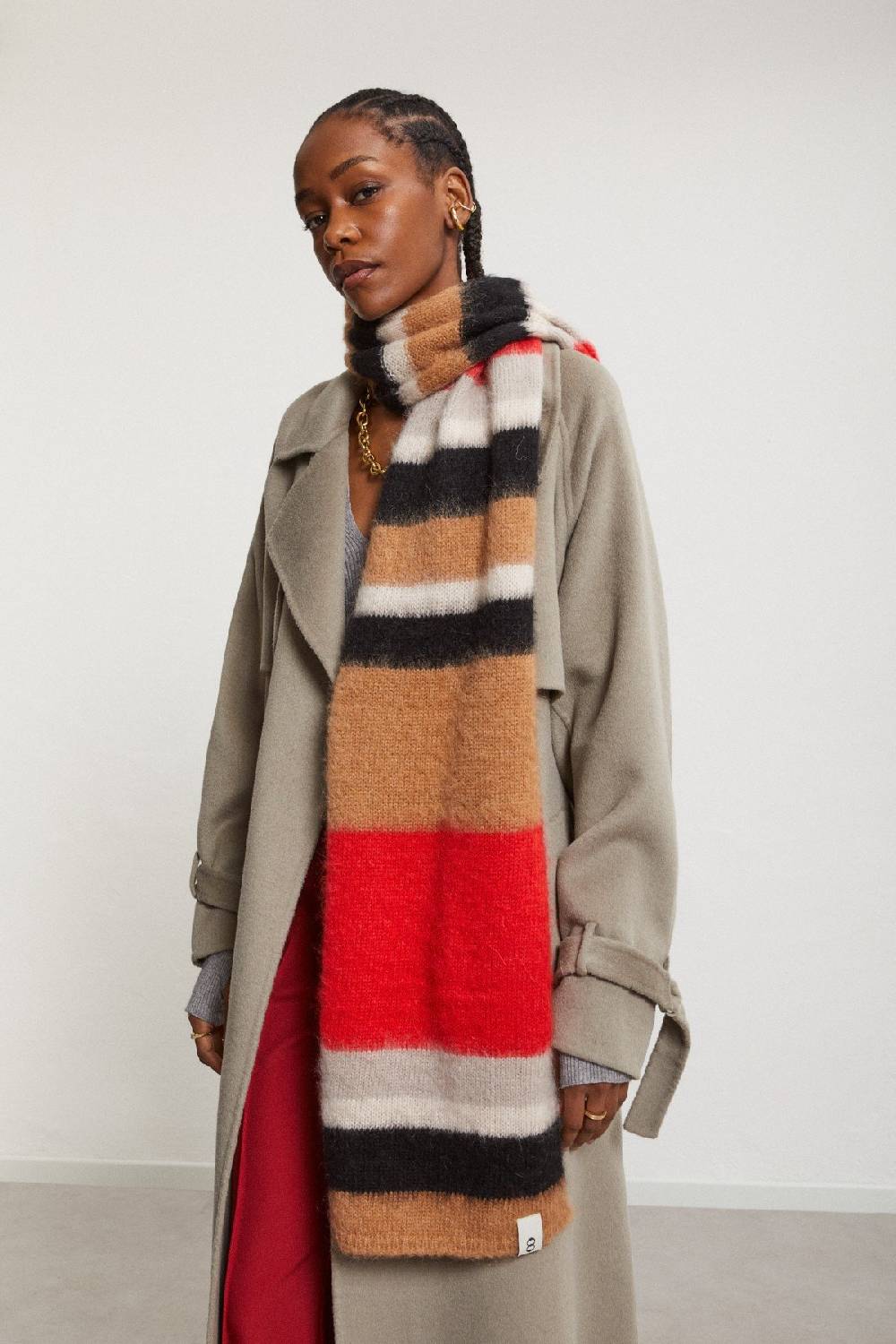 Ottod'Ame Mohair Blend Scarf