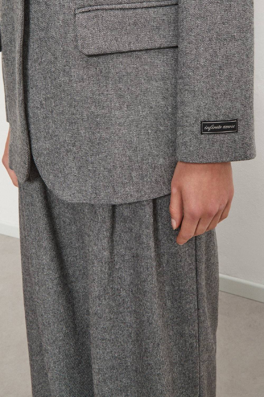 Ottod'Ame Palazzo Trousers With Pleats