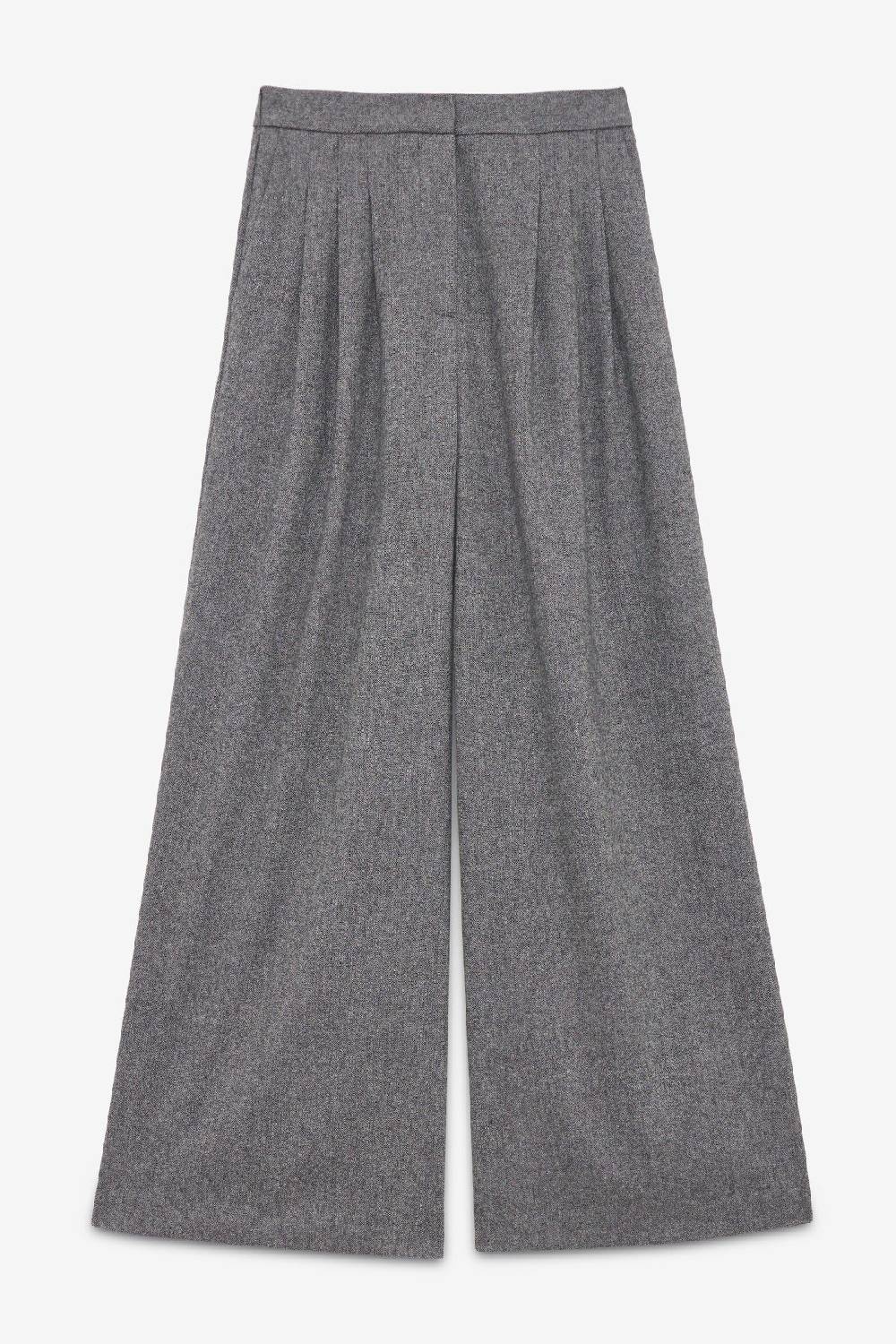 Ottod'Ame Palazzo Trousers With Pleats