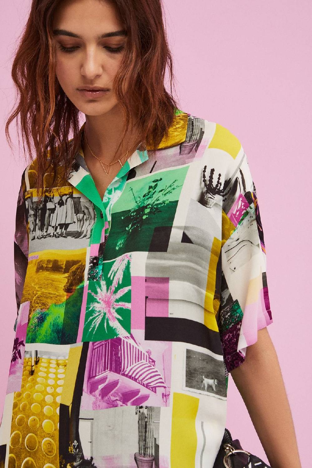 Ottod'Ame Patterned Short Dress