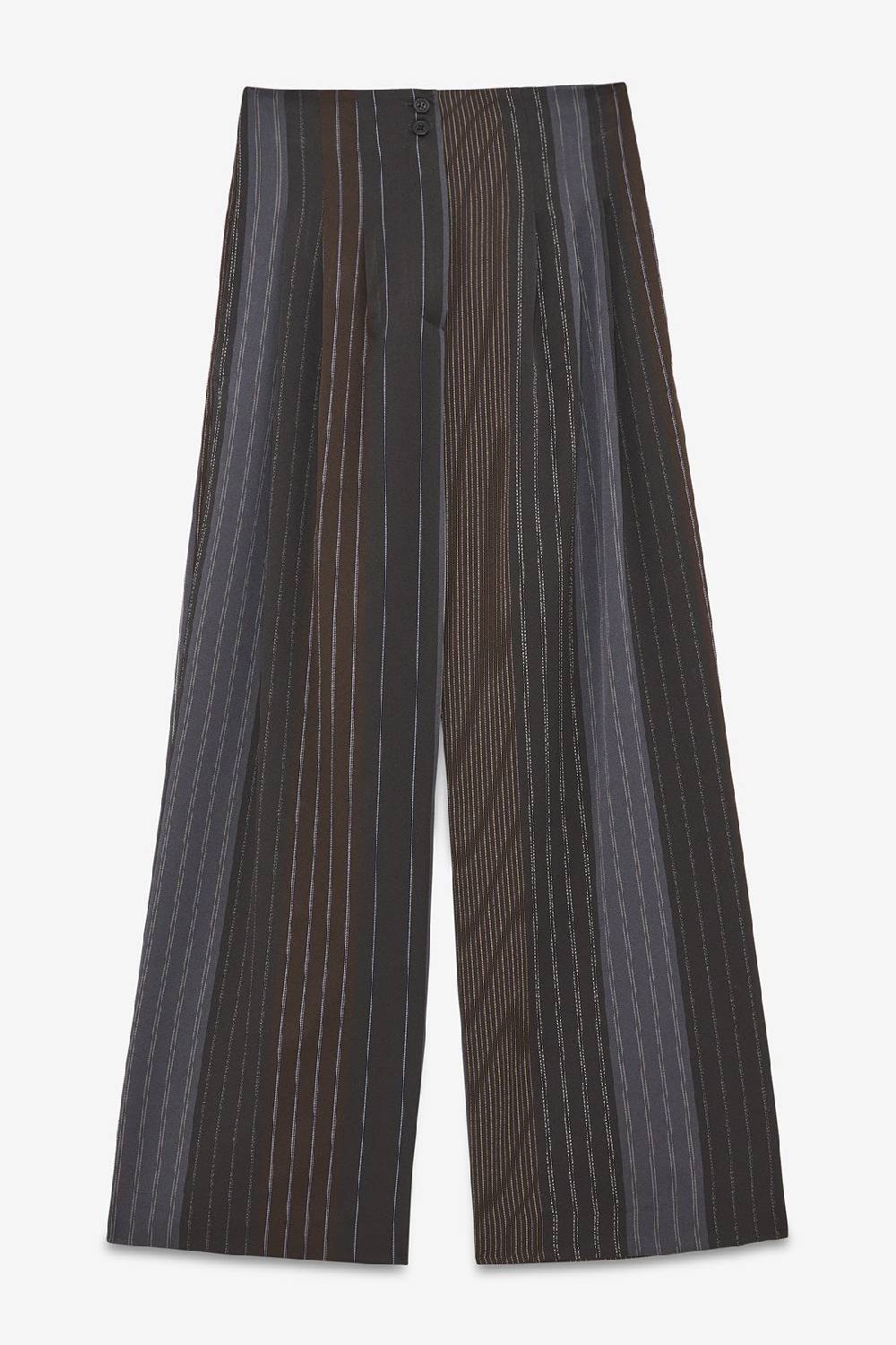 Ottod'Ame Pinstripe Palazzo Trousers