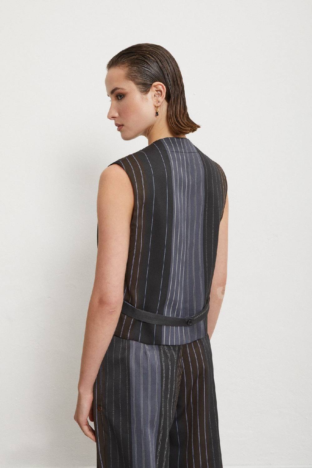 Ottod'Ame Pinstripe Vest