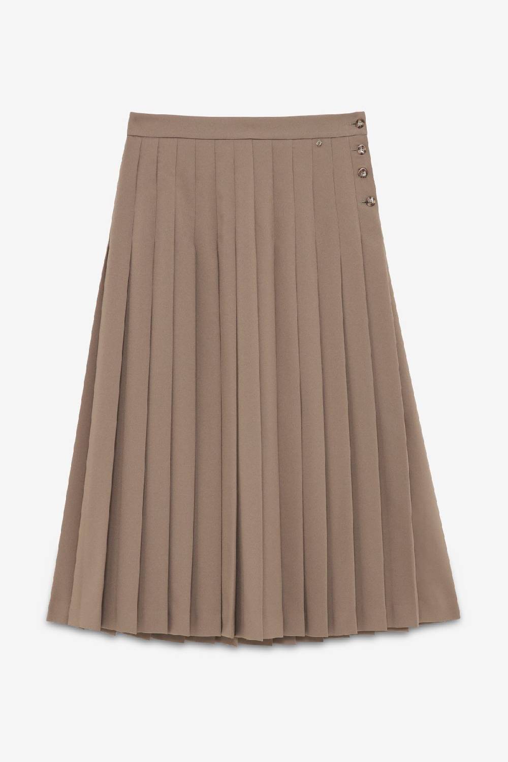 Ottod'Ame Pleated Midi Skirt