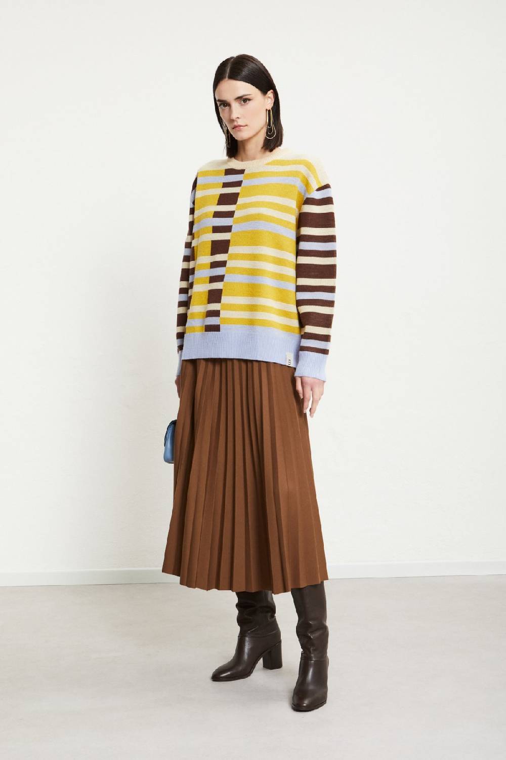 Ottod'Ame Pleated Skirt