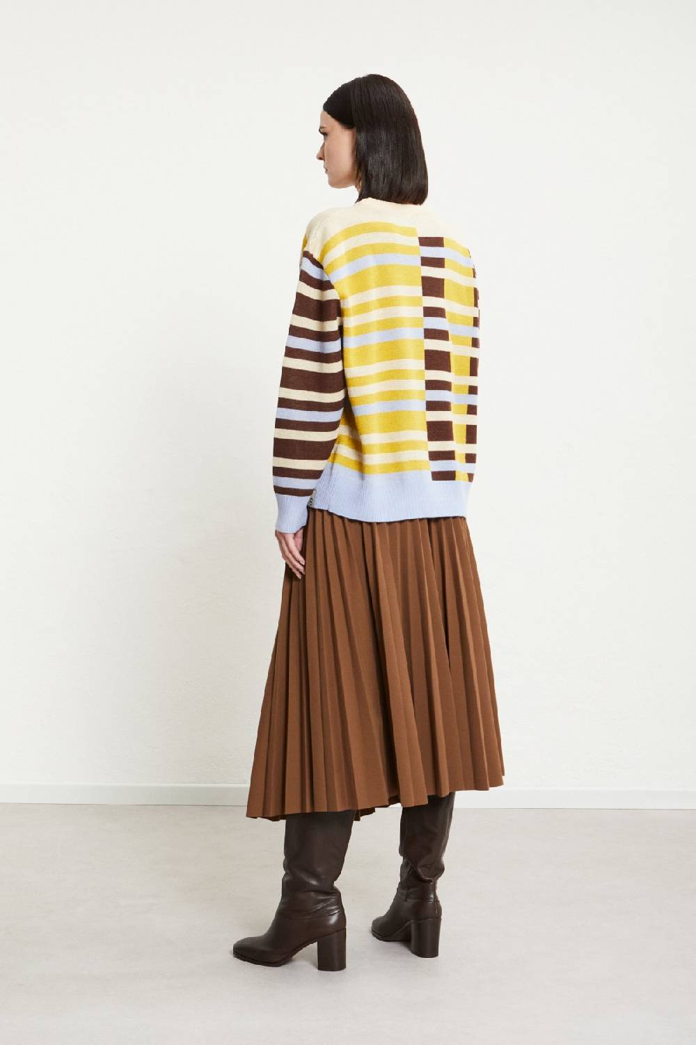 Ottod'Ame Pleated Skirt