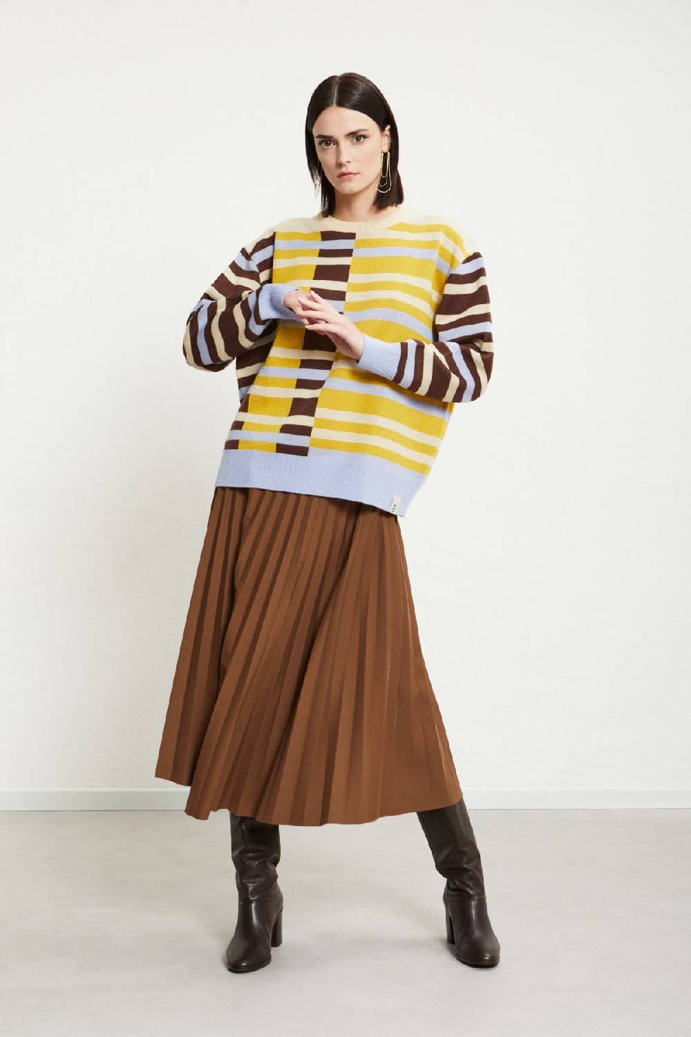 ottod'Ame Pleated skirt