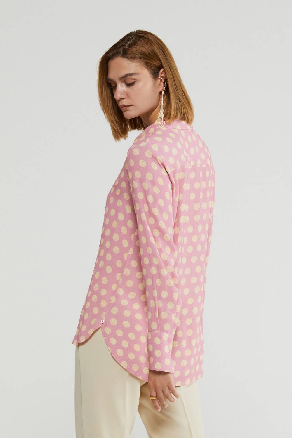 Ottod'Ame Polka Dots' Long Sleeved Shirt