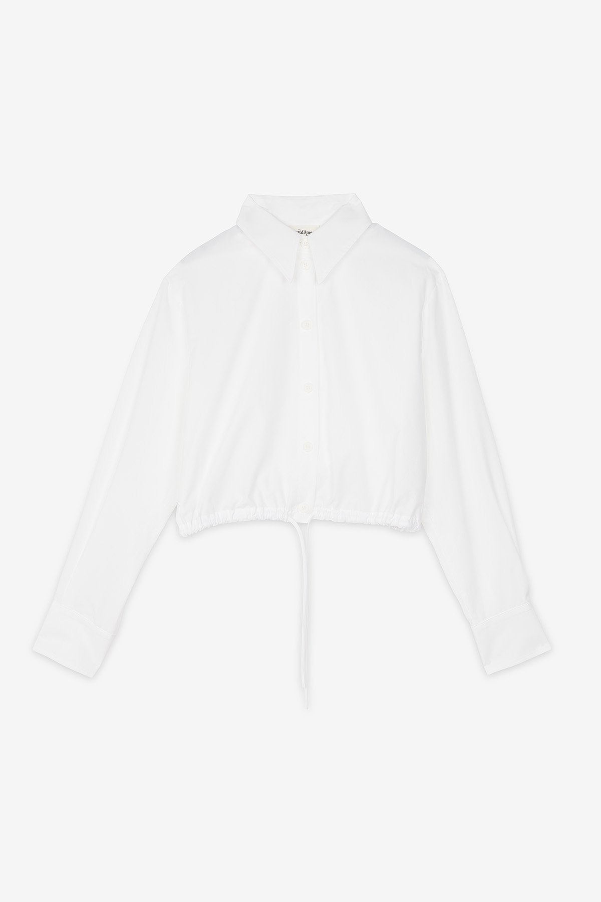 Ottod'Ame Poplin Cropped Shirt