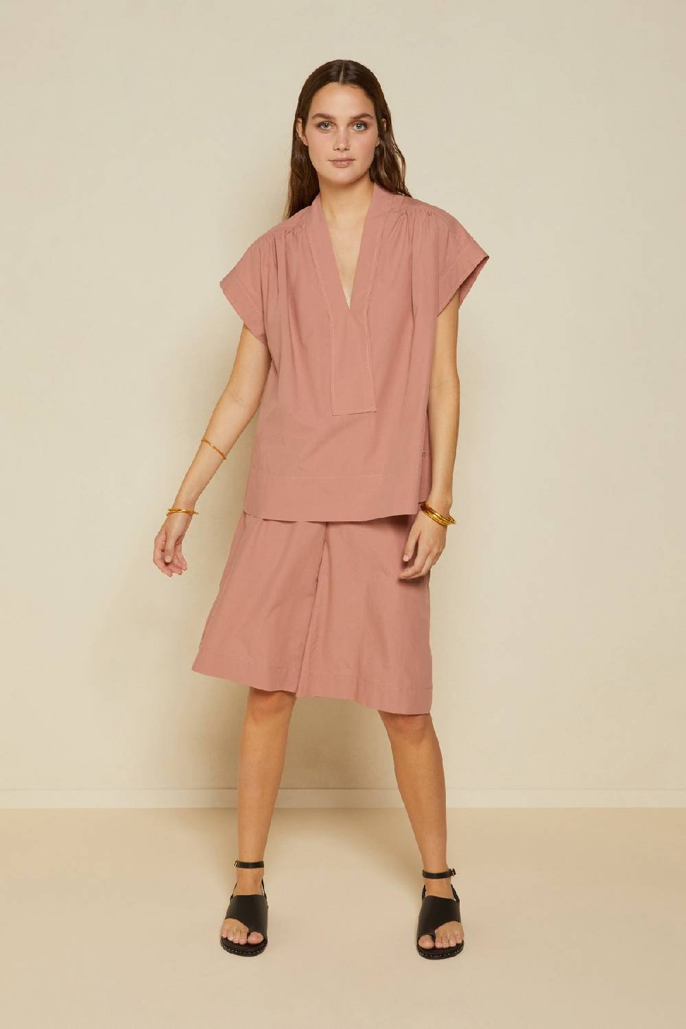 Ottod'Ame Poplin Culottes