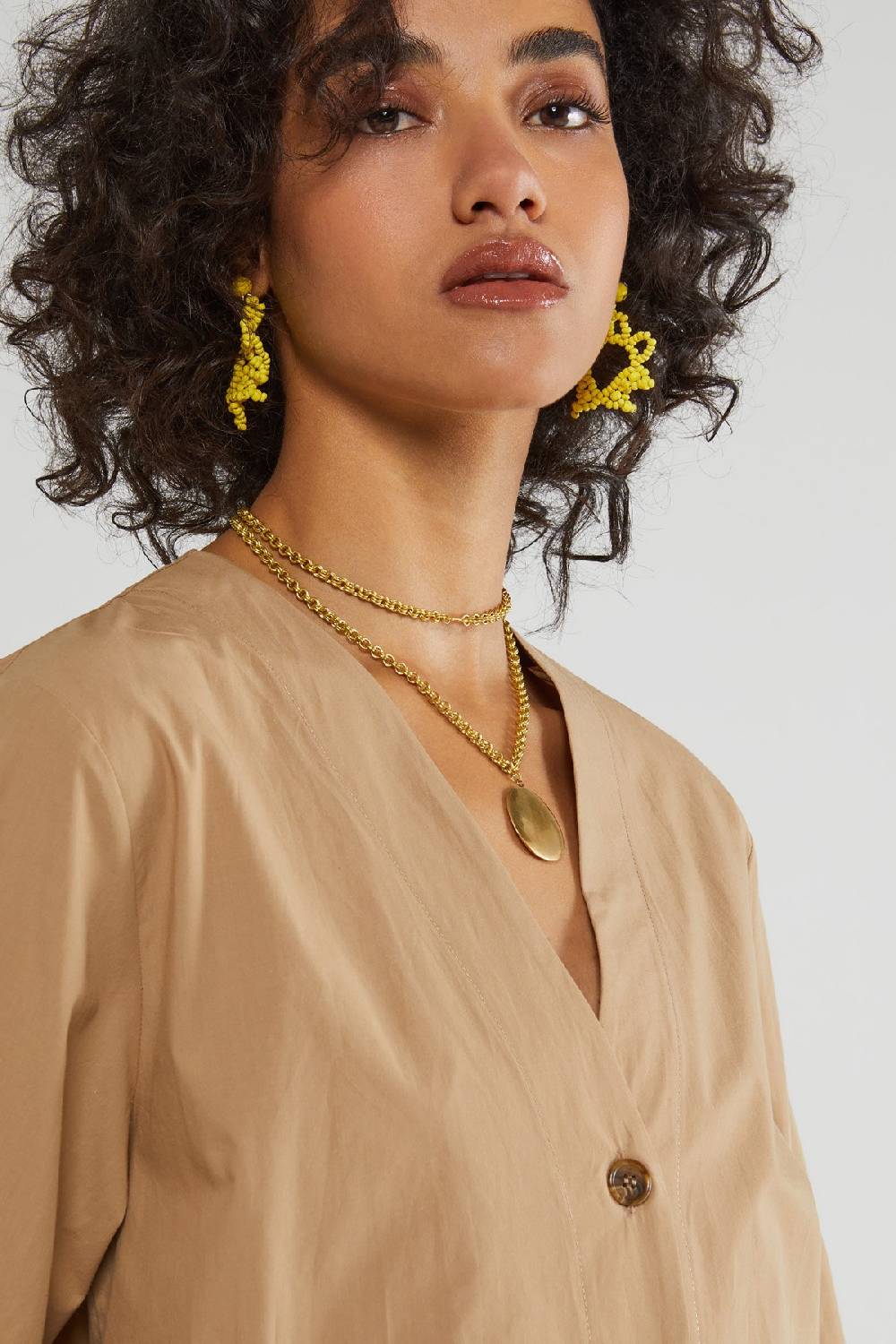 Ottod'Ame Poplin Half-sleeve Shirt