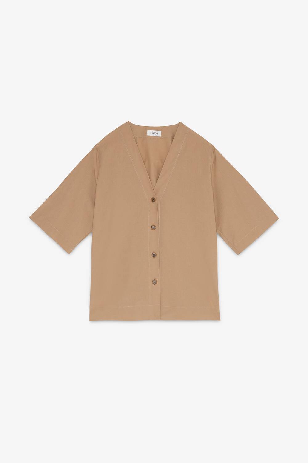 Ottod'Ame Poplin Half-sleeve Shirt