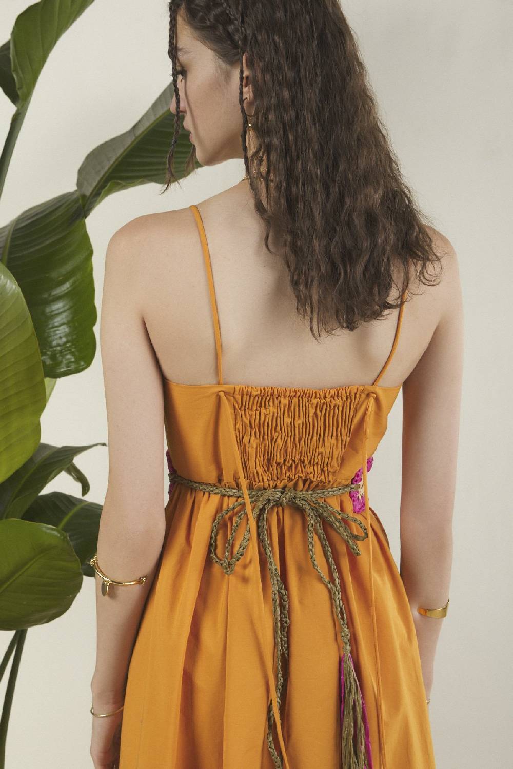 Ottod'Ame Poplin Long Dress