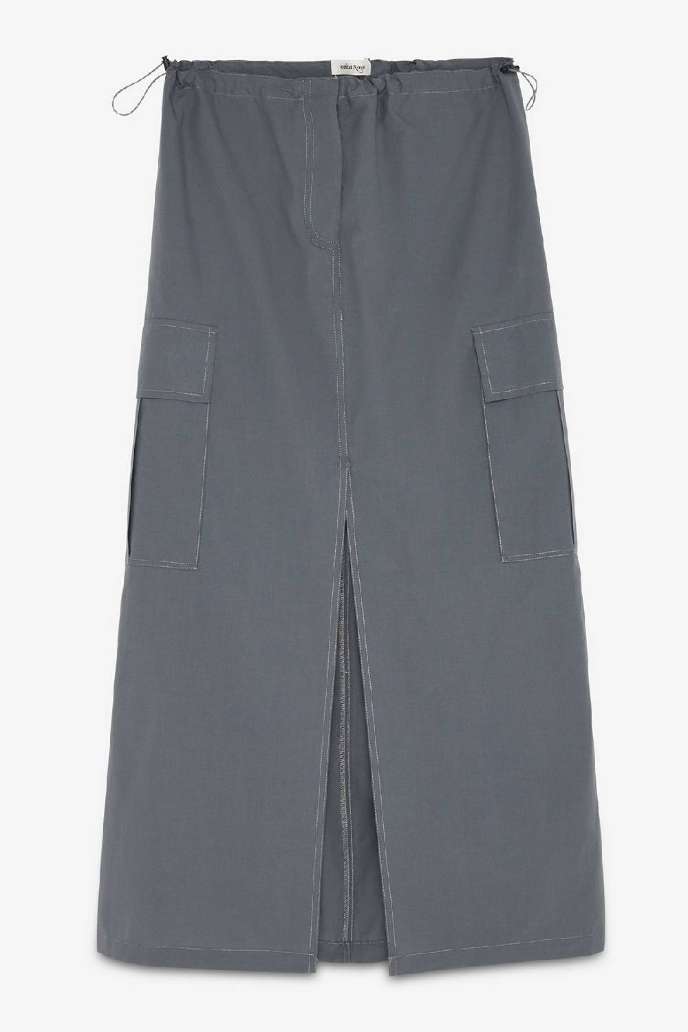Ottod'Ame Poplin Long Skirt
