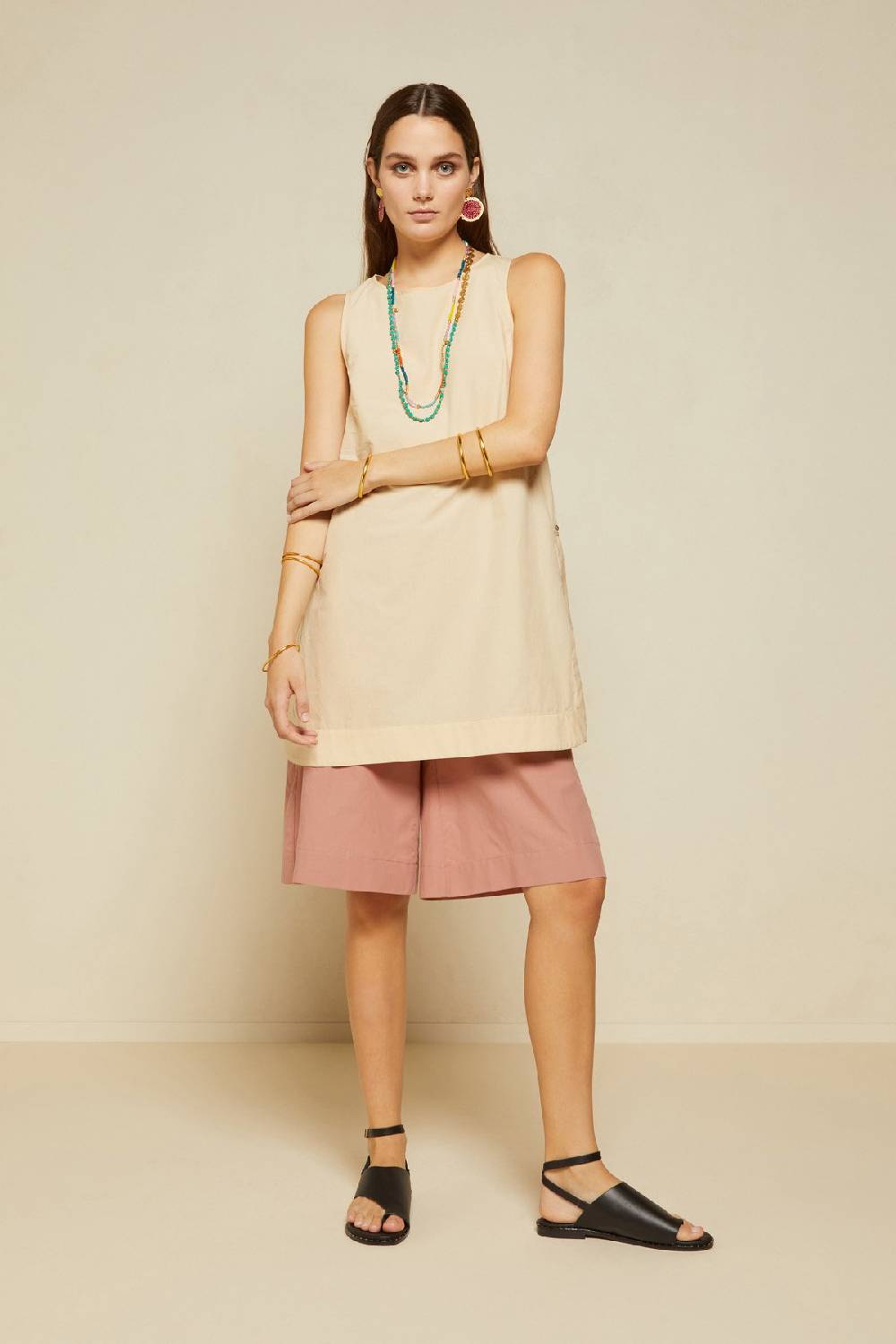 Ottod'Ame Poplin Oversized Top