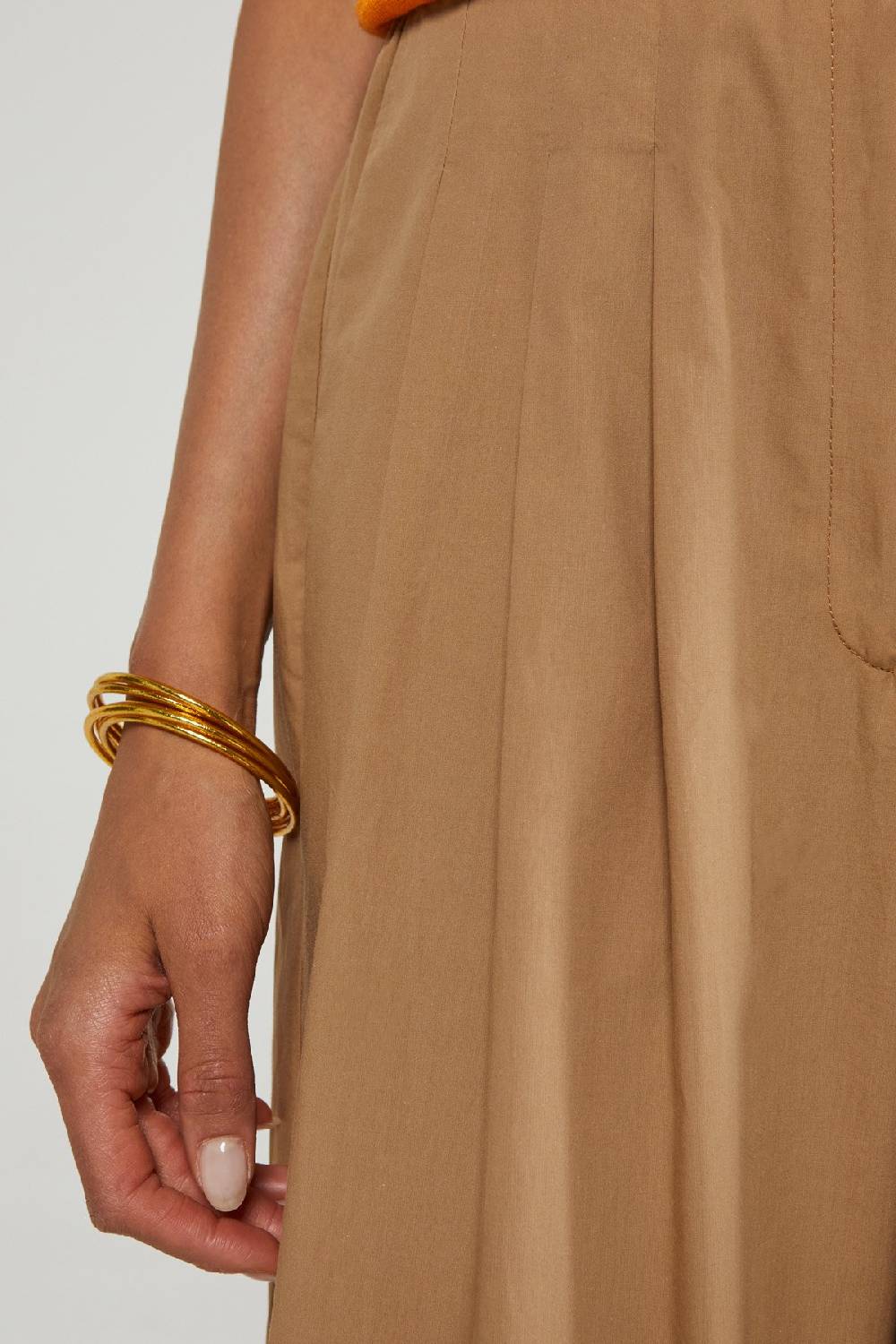 Ottod'Ame Poplin Palazzo Trousers