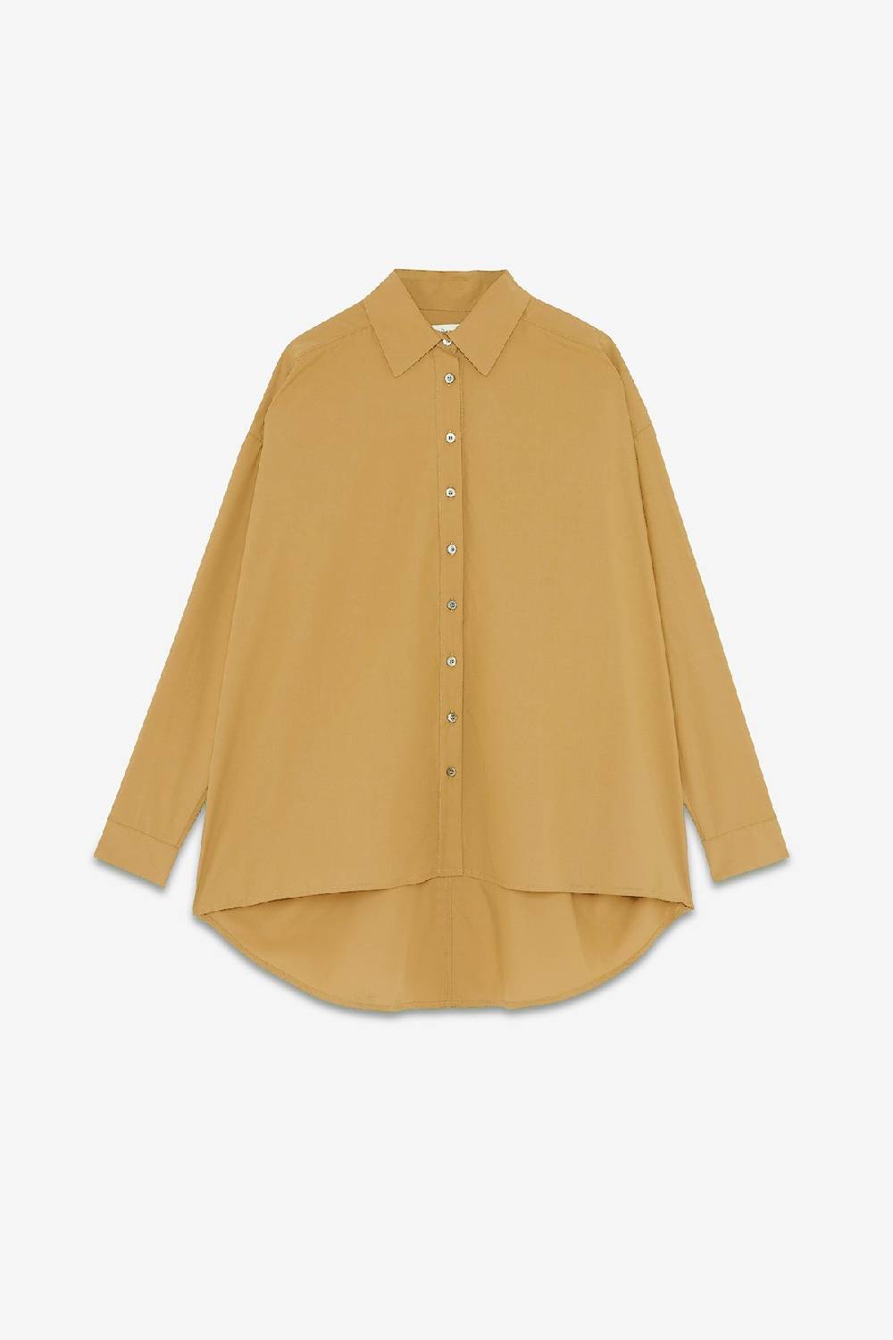 Ottod'Ame Poplin Shirt With Asymmetric Bottom