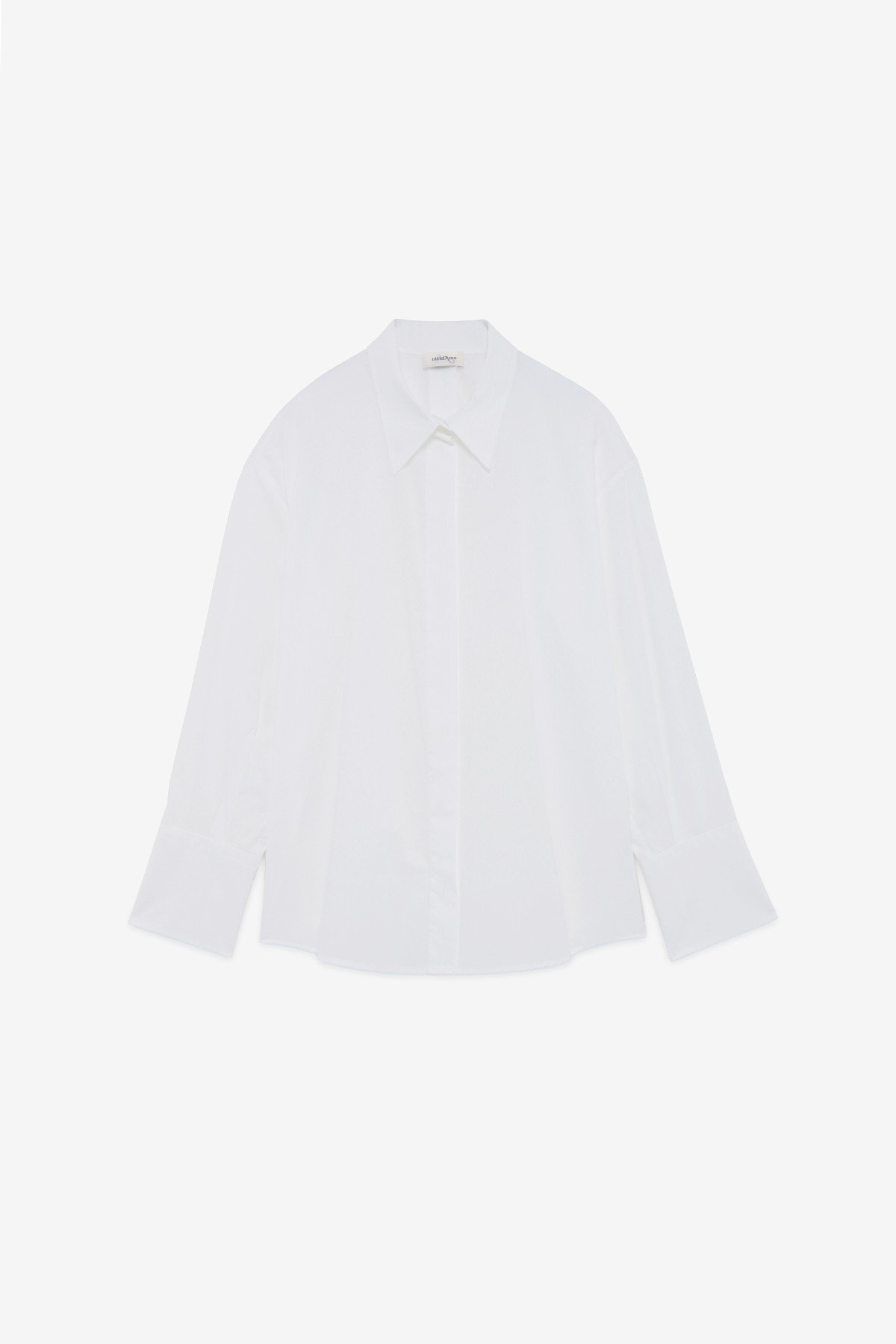 Ottod'Ame Poplin Shirt With Bow