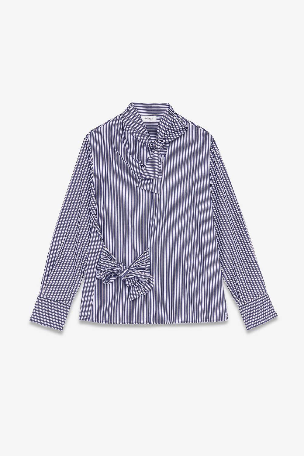 Ottod'Ame Poplin Shirt With Bows